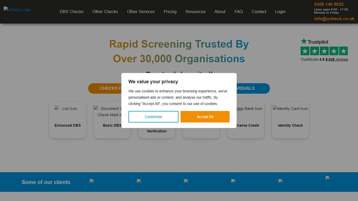 uCheck - Online Background Checks - Rapid, Trusted, Secure
